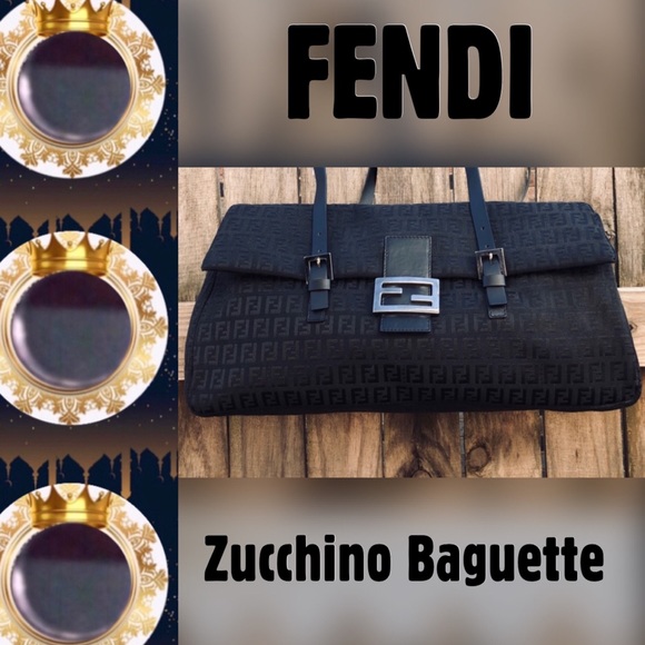 Fendi Handbags - 🌲🎁 • 💯AUTHENTIC FENDI Zucchino Bag❣️